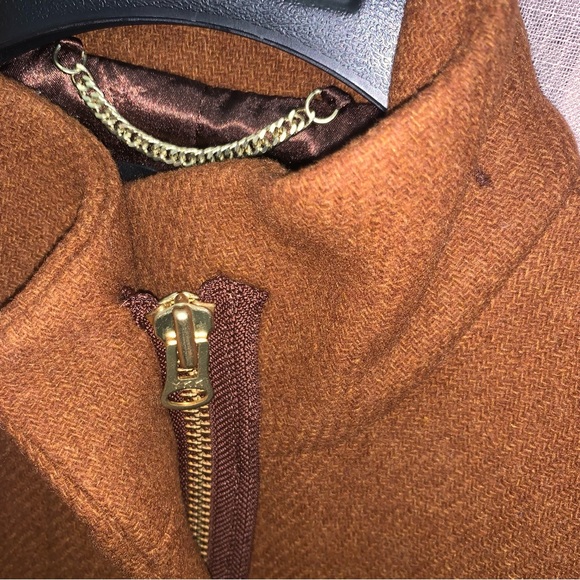 J.Crew Brown Trench Coat - Picture 2 of 5